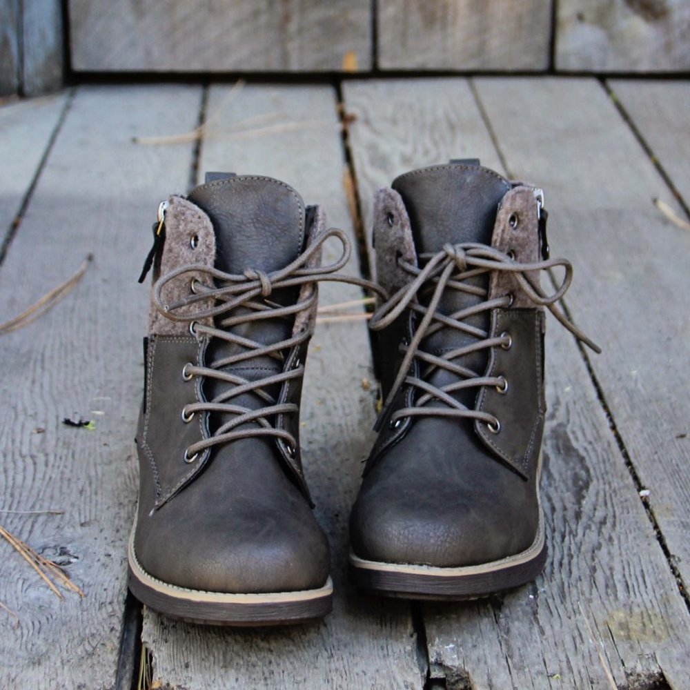 New Fall Rugged Field Boots Booties - Picture 2 of 4